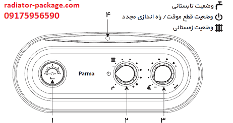 صفحه نمایش پکیج پارما فن دار صفحه نمایش پکیج پارما فن دار